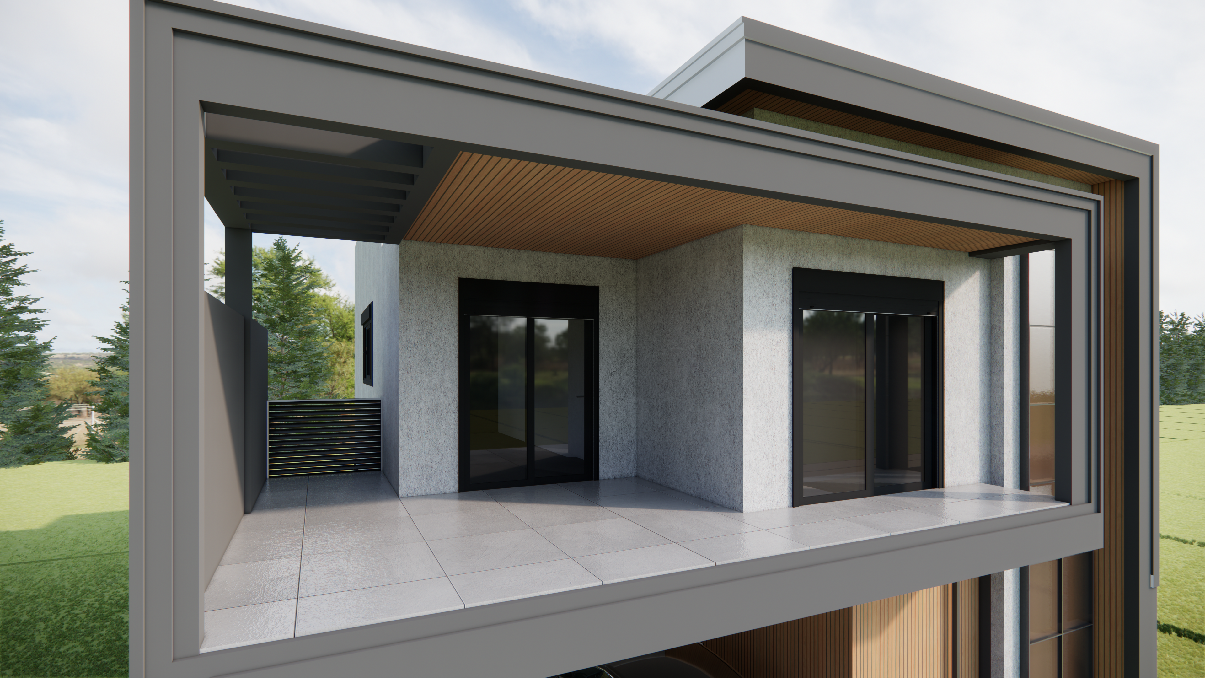 1.4 - Varanda frontal